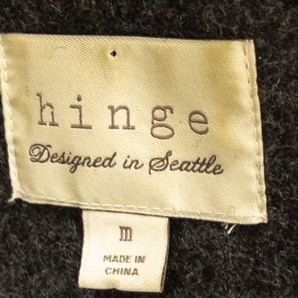 Hinge Gray Ruffle Blazer - Picture 13 of 14